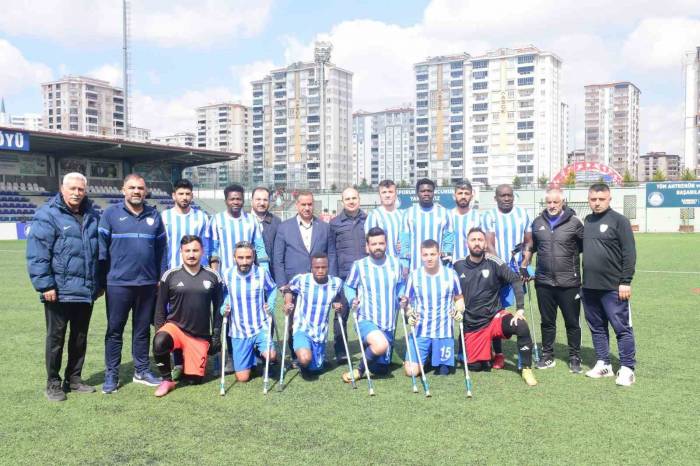 Şahinbey Ampute’den Odtü’ye Fark: 16-0