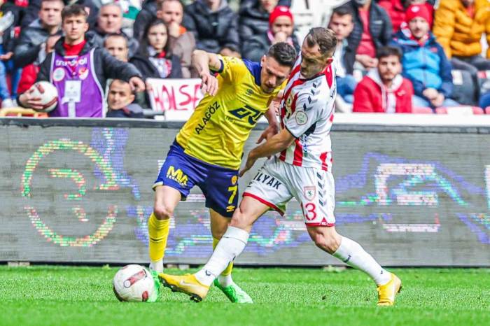 Trendyol Süper Lig: Samsunspor: 2 - Mke Ankaragücü: 1 (Maç Sonucu)