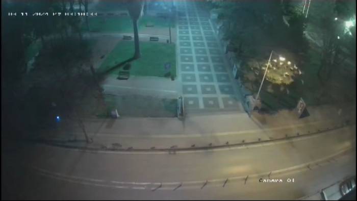 Deprem Anı Kamerada