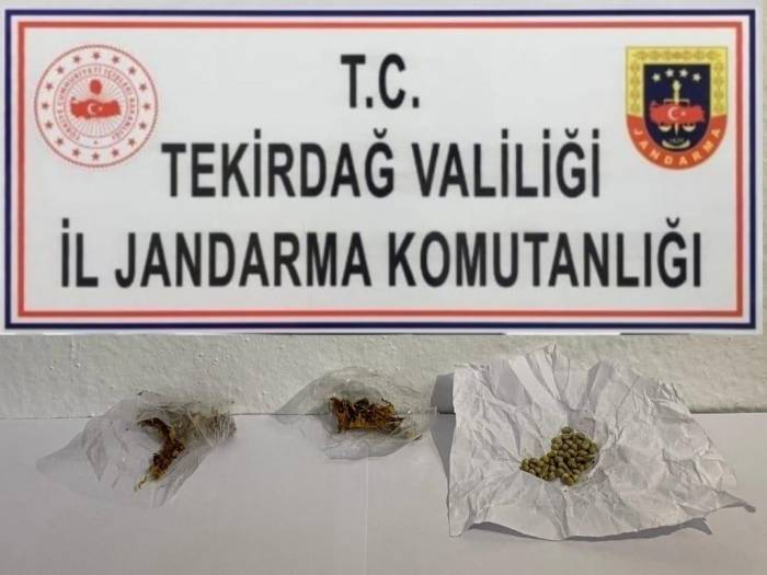Tekirdağ’da Jandarma 10 Kişiyi Uyuşturucudan Yakaladı