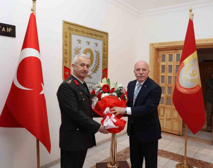 Sekmen’den Algan Paşa’ya Ziyaret