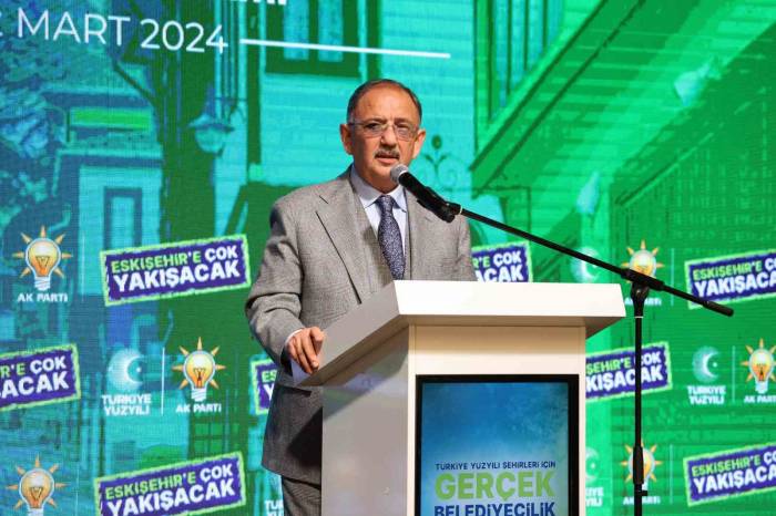 Bakan Özhaseki: "Deprem Bölgesinde Bu Ayın Sonuna Kadar Da 30 Bin Konutu Daha Dağıtacağız"