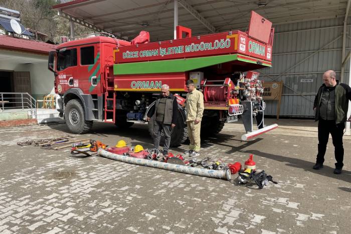 Orman Yangına Karşı Tatbikat