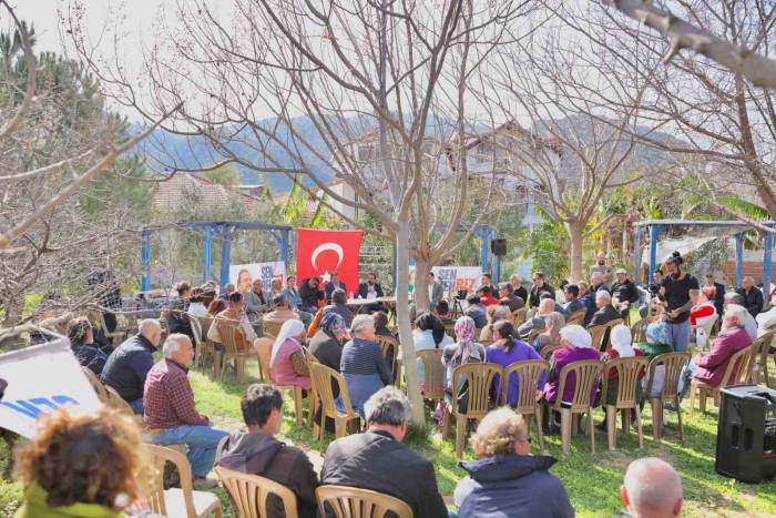 Cumhur İttifakı Marmaris Belediye Başkan Adayı Yazıcı, Vatandaşlarla Buluşmaya Devam Ediyor