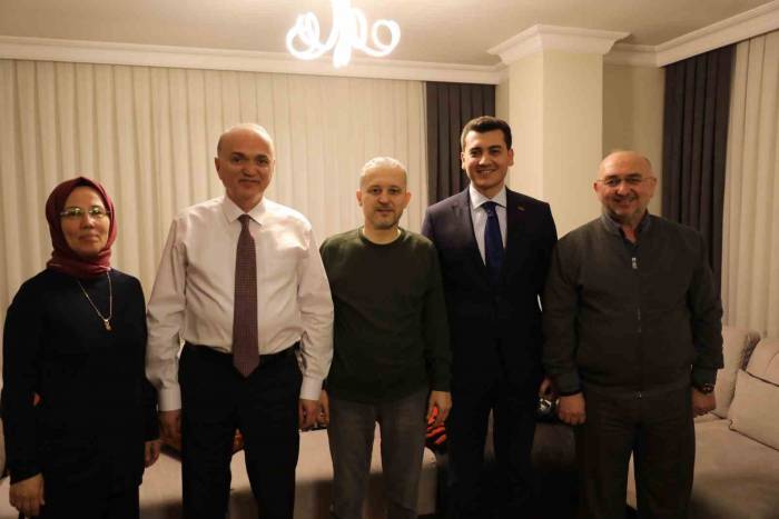 Başkan Özlü’den Yılmaz’a Geçmiş Olsun