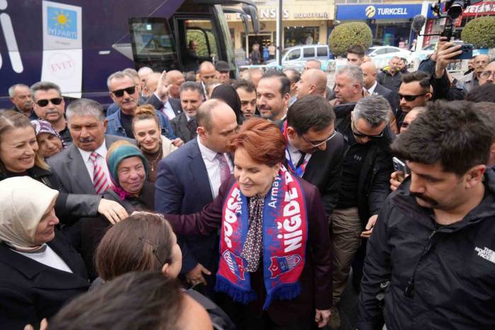 İyi Parti Genel Başkanı Akşener: "Siyasi Gerilimlere Gerek Yok"