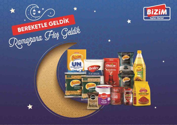 Ramazan Sofralarına Bizim Toptan Bereketi