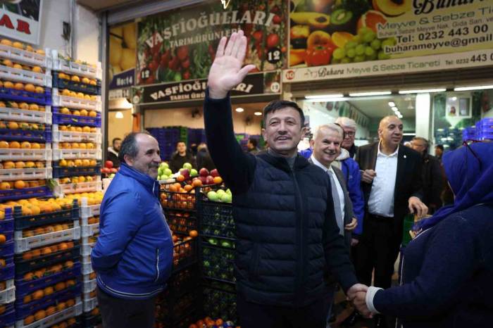 Hamza Dağ: "Hal Esnafımızın Her Zaman Yanında Olacağız"