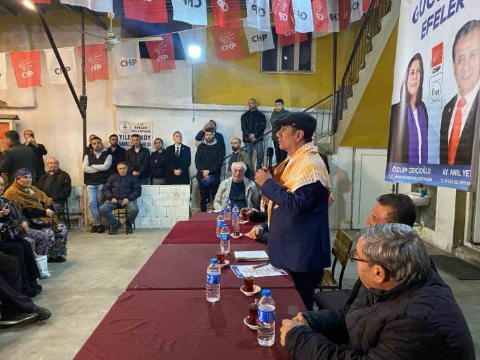 Efeler Belediye Başkan Adayı Yetişkin Yılmazköy Halkı İle Buluştu