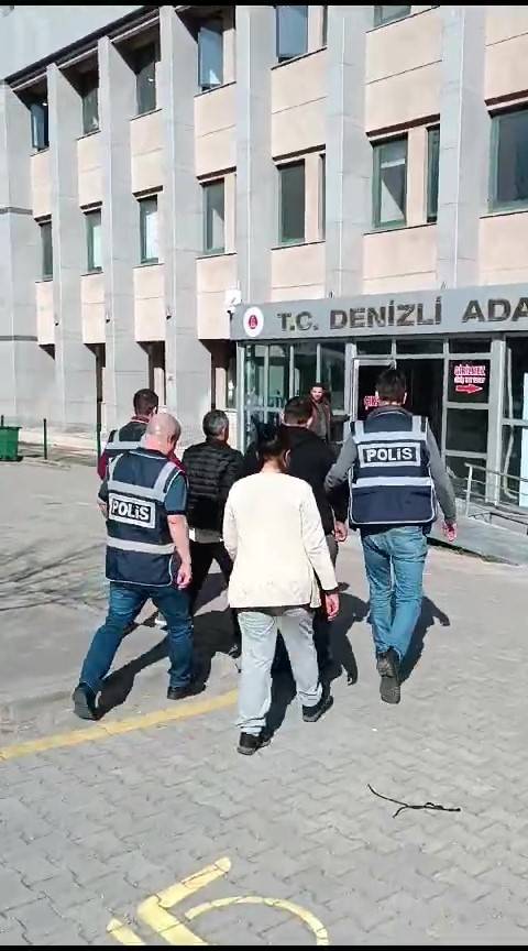 Denizli’de Kesinleşmiş Hapis Cezasıyla Aranan 3 Kişi Yakalandı