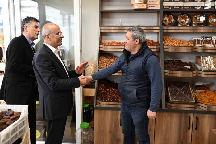 Ak Parti Malatya Büyükşehir Başkan Adayı Sami Er’den Esnaf Ziyaretleri