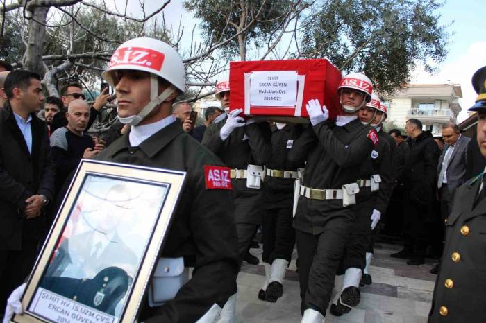 Aydın Şehidini Uğurladı