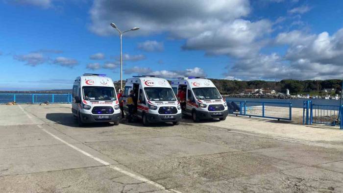 Çanakkale Açıklarında Mülteci Teknesi Battı