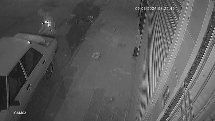 Siverek’te Hırsızlık Anı Güvenlik Kamerasında