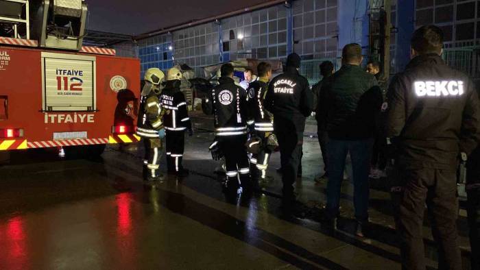 Kaldığı İş Yerinde Yanarak Can Verdi