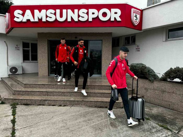 Samsunspor, Hatayspor Maçı İçin Mersin’e Gitti