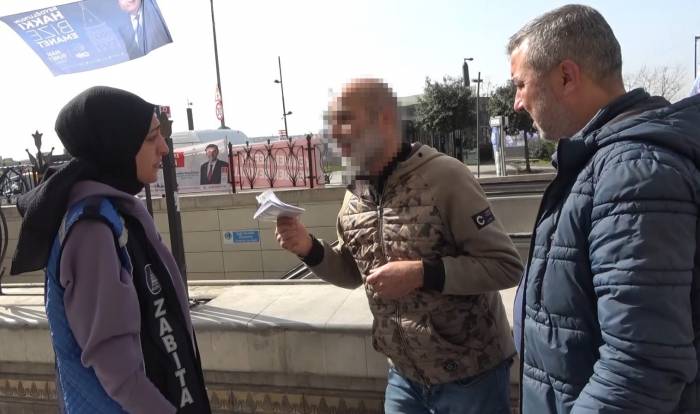 Taksim’de Üçüncü Defa Dilenirken Yakalandı