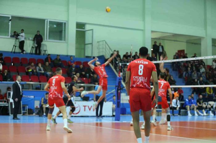 Axa Sigorta Efeler Ligi: Develi Belediyespor: 3- Cizre Belediyespor: 1