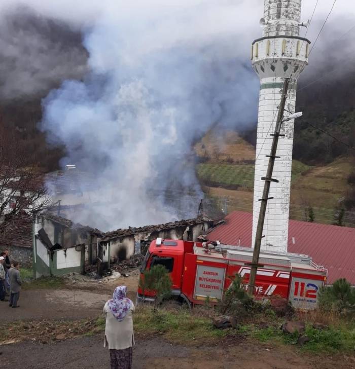 Samsun’da Cami Küle Döndü