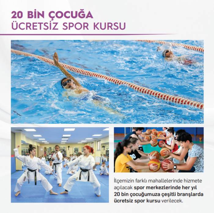 Pamukkale’de 20 Bin Çocuk Ve 10 Bin Kadın Ücretsiz Spor Kurslarından Yararlanacak