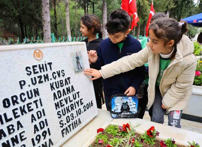 Okullarına İsmi Verilen Şehidi Unutmadılar