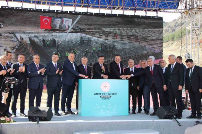 Amasya Devlet Hastanesi’nin Temeli Atıldı