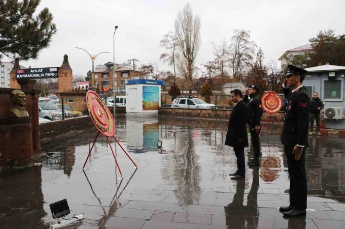Ahlat’ta 18 Mart Şehitleri Anma Günü Ve Çanakkale Zaferi’nin 109. Yıl Dönümü