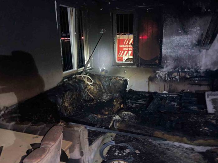 Kahramanmaraş’ta İkamet Yangını