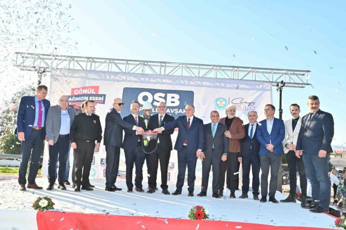 Manisa Osb Köprülü Kavşağının Temeli Atıldı