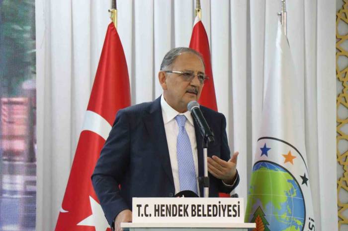 Bakan Özhaseki: "(Millet İttifakı) Adeta Yıkım Ekibi Gibilerdi, Allah Bunlardan Ülkeyi Korudu”