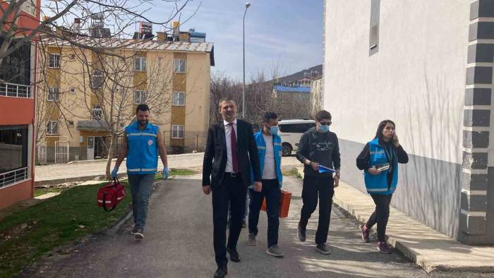 Tunceli’de Yaşlı Vatandaşlar Ziyaret Edildi