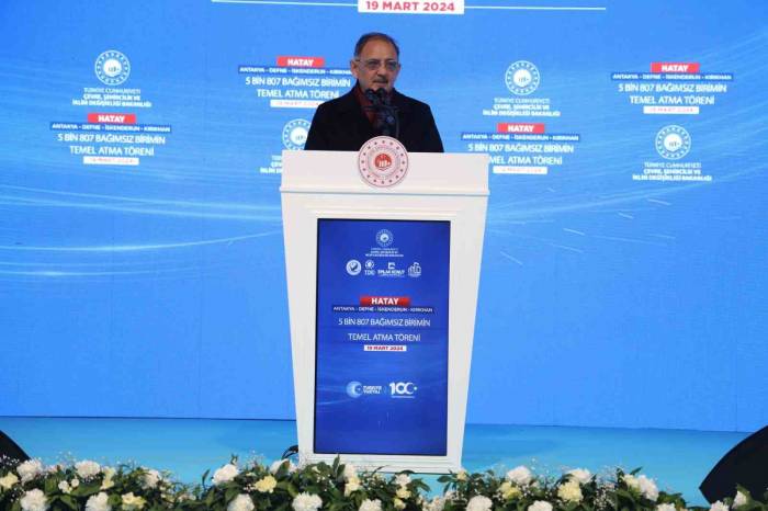 Bakan Özhaseki: “Bugün Çekilecek Kuradan 76 Bin Konutumuzu Türkiye Genelinde Dağıtmış Olacağız”