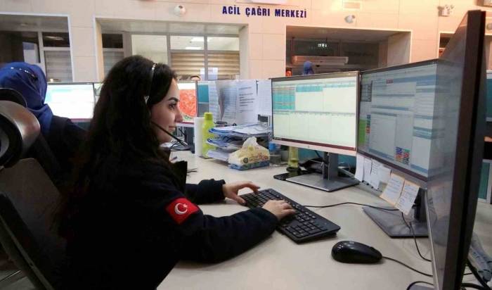 Erzincan 112 Acil Çağrı Merkezi 2023 Yılında 274 Bin 873 Çağrı Aldı