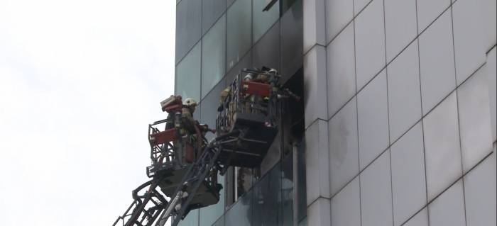 Zeytinburnu’nda İş Merkezinde Yangın Çıktı: Hamsterını Almadan Dışarı Çıkmadı