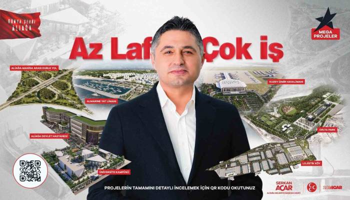 Aliağa Belediye Başkanı Serkan Acar, Yeni Dönem Projelerini Açıkladı