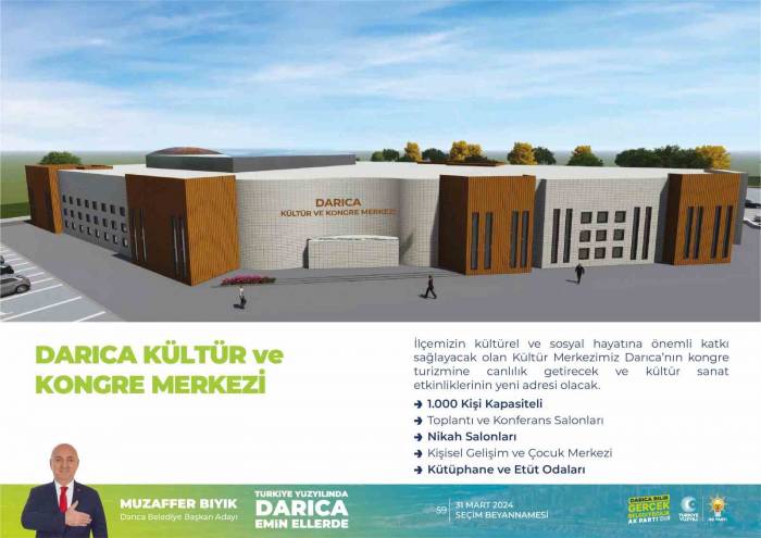 Muzaffer Bıyık: "Darıca, Yeni Yaşam Alanlarıyla Cazibe Merkezi Olacak"