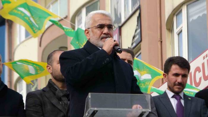 Hüda Par Genel Başkanı Yapıcıoğlu: “Belediyelerimizin Kaynaklarını Halkımızın Hizmeti İçin Ayıracağız”