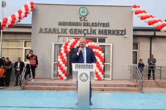 Menemen’de Başkan Pehlivan’dan Dev Açılış