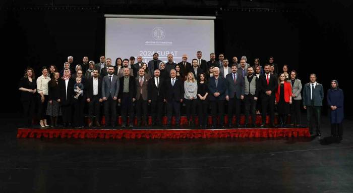 Atatürk Üniversitesi’nde Bilimsel Teşvik Töreni