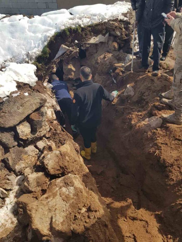 Ağrı’da Hayvanlar Çöken Çatının Altında Kaldı