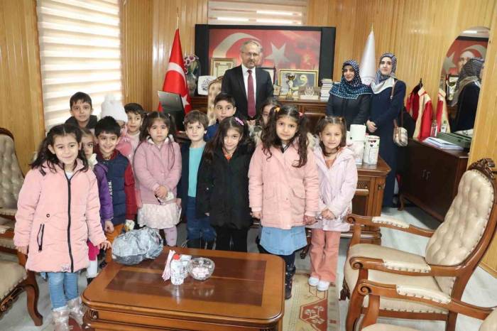 Elazığ’da Kur’an Kursu Öğrencilerinden Anlamlı Destek