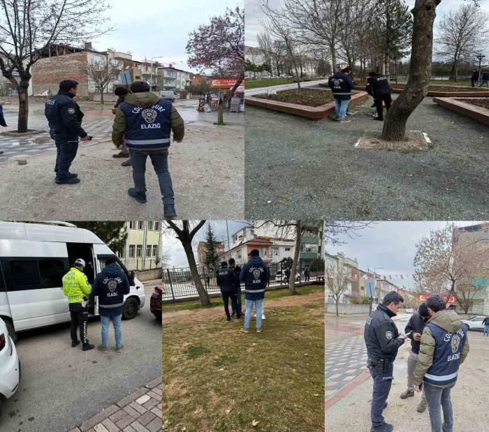 Elazığ’da Okul Önü Denetimleri Sürüyor