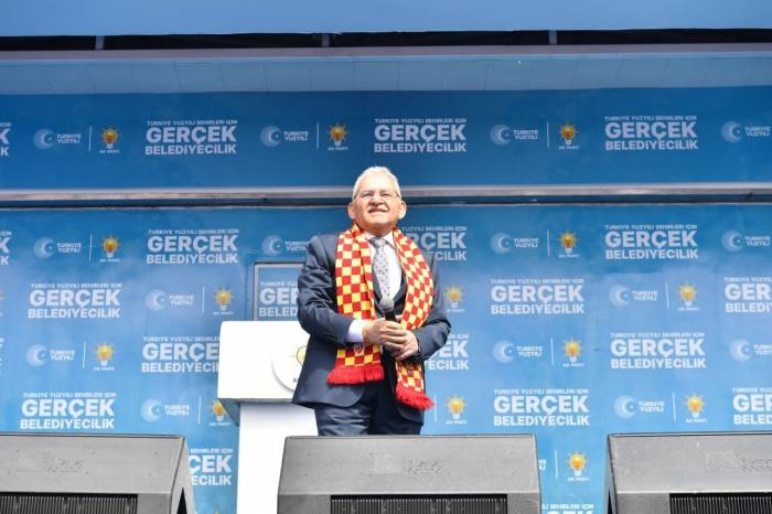 Başkan Büyükılıç’tan Büyük Kayseri Mitingi’nde "Güç Ve Dayanışma" Vurgusu