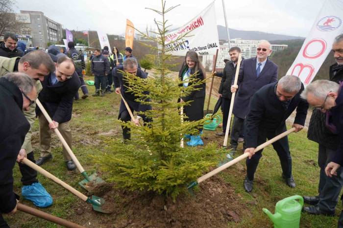 Omü’den Ağaçlandırma Seferberliği: Bin 200 Fidan Toprakla Buluşacak