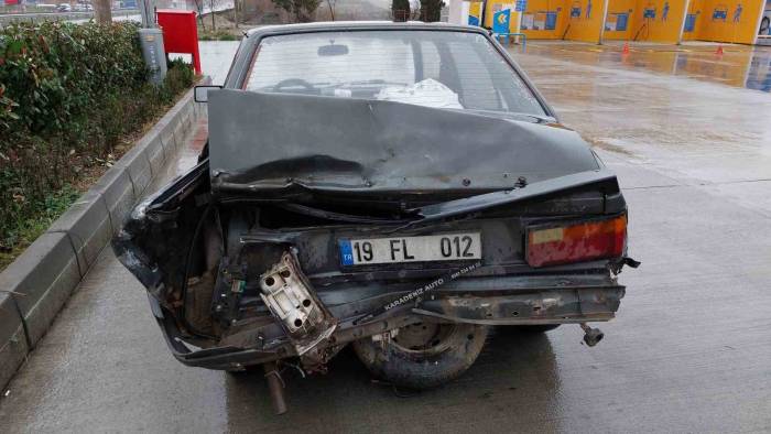 Samsun’da Tanker İle Otomobil Çarpıştı: 1 Yaralı