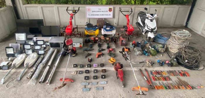 Şanlıurfa’da Bağ Evi Hırsızları Yakalandı