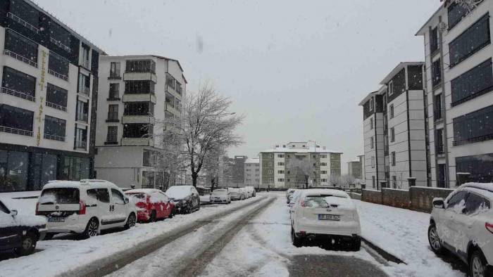 Bingöl Merkez Ve İlçelerinde Mart Sonunda Kar Sürprizi