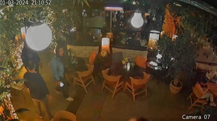 Eylem Tok’un Kazadan Önce Oğluyla Kafede Buluştuğu Anlar Kamerada