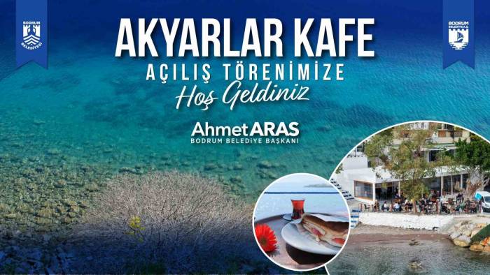 Bodrum Belediyesi’nden Çifte Açılış