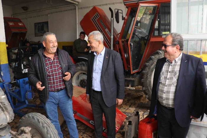 Başkan Kaplan Sanayi Esnafıyla Buluştu